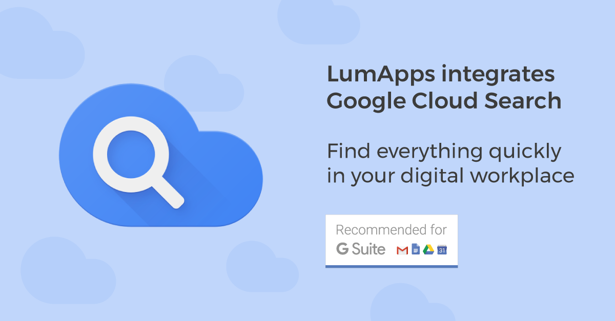 Lumapps integrasi dengan Google Search