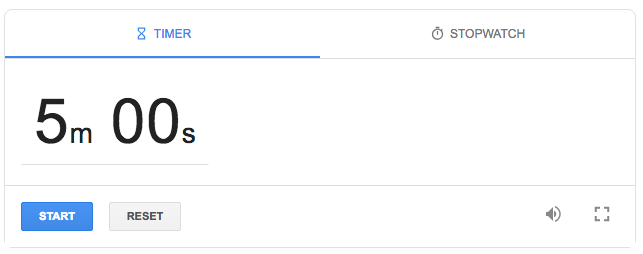Timer Google